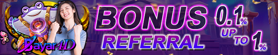 Bonus Referral 0.1 UP TO 1%